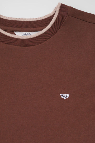 Ultimate Basics Tee With Contrast Tipping