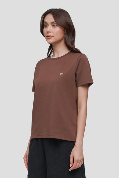 Ultimate Basics Tee With Contrast Tipping