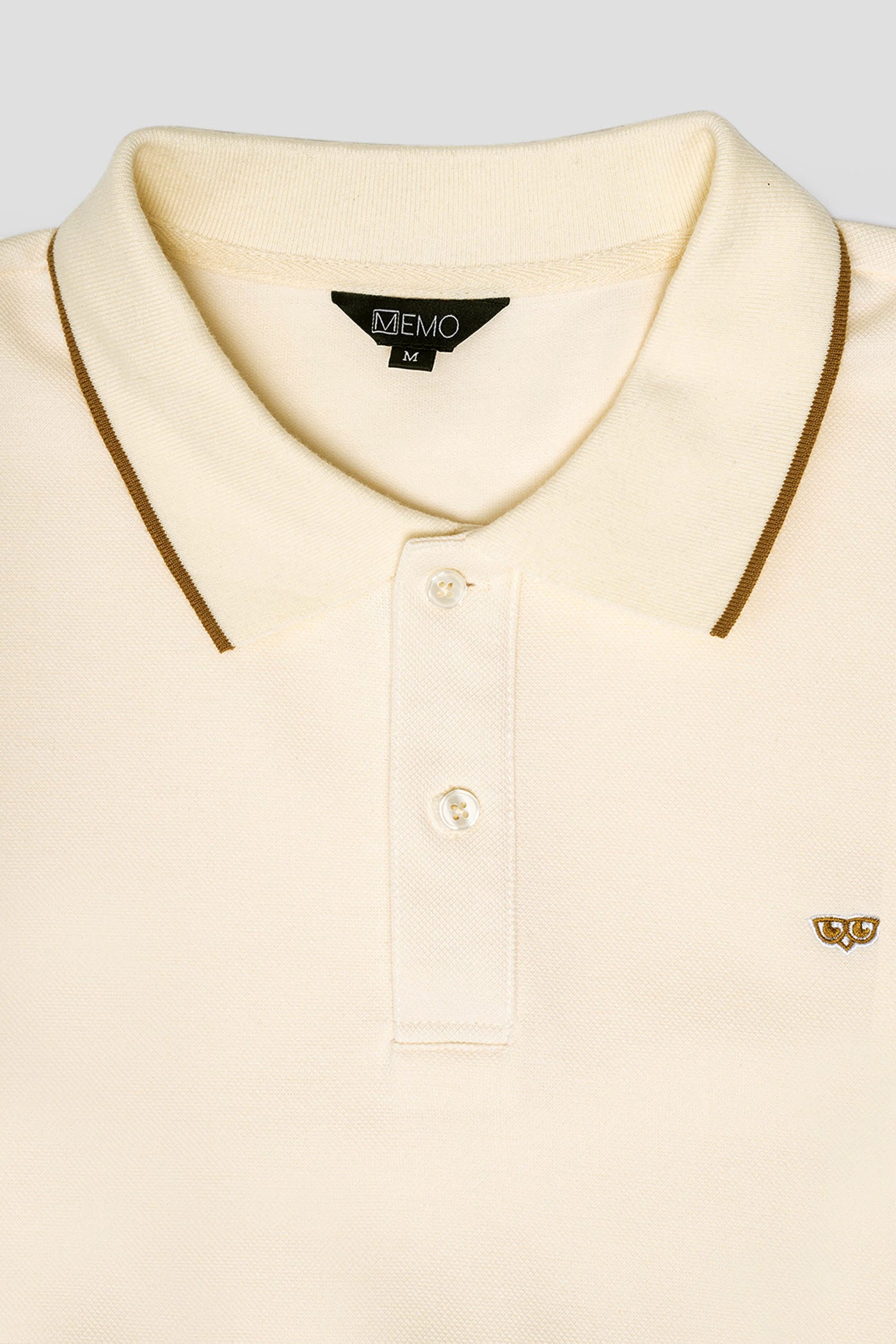 Men's Boxy Fit Short Sleeve Polo Shirt With Tipping And Hemband