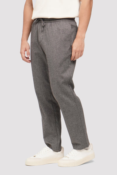 Pull-Up Straight Fit Trousers