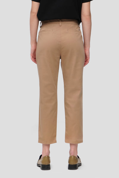 Slim Trousers With Belt