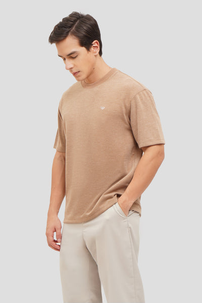 Textured Boxy Fit T-Shirt