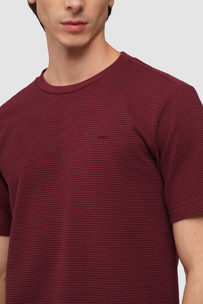 O.O.O. Textured T-Shirt