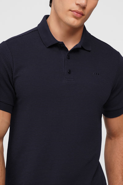 O.O.O. Textured Polo Shirt