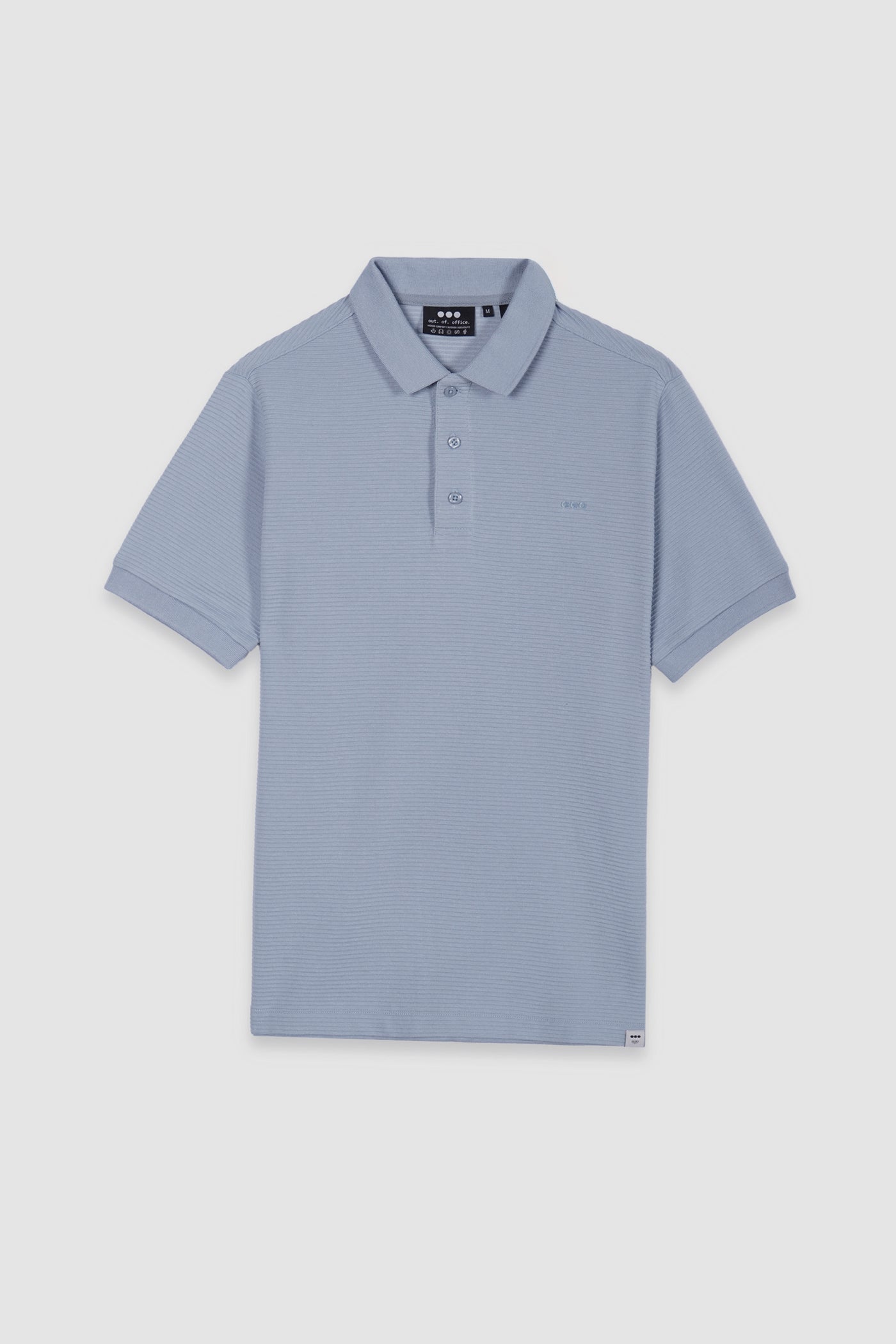 O.O.O. Textured Polo Shirt