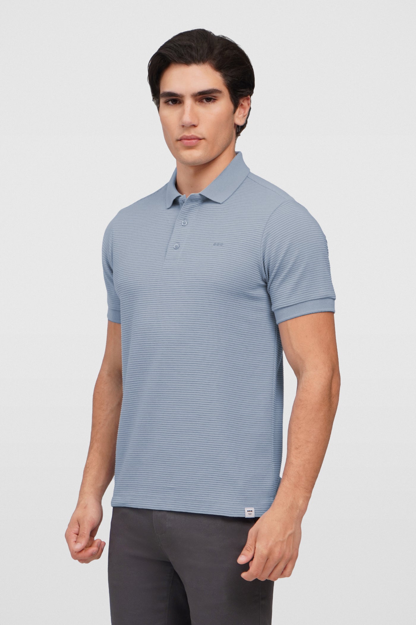 O.O.O. Textured Polo Shirt