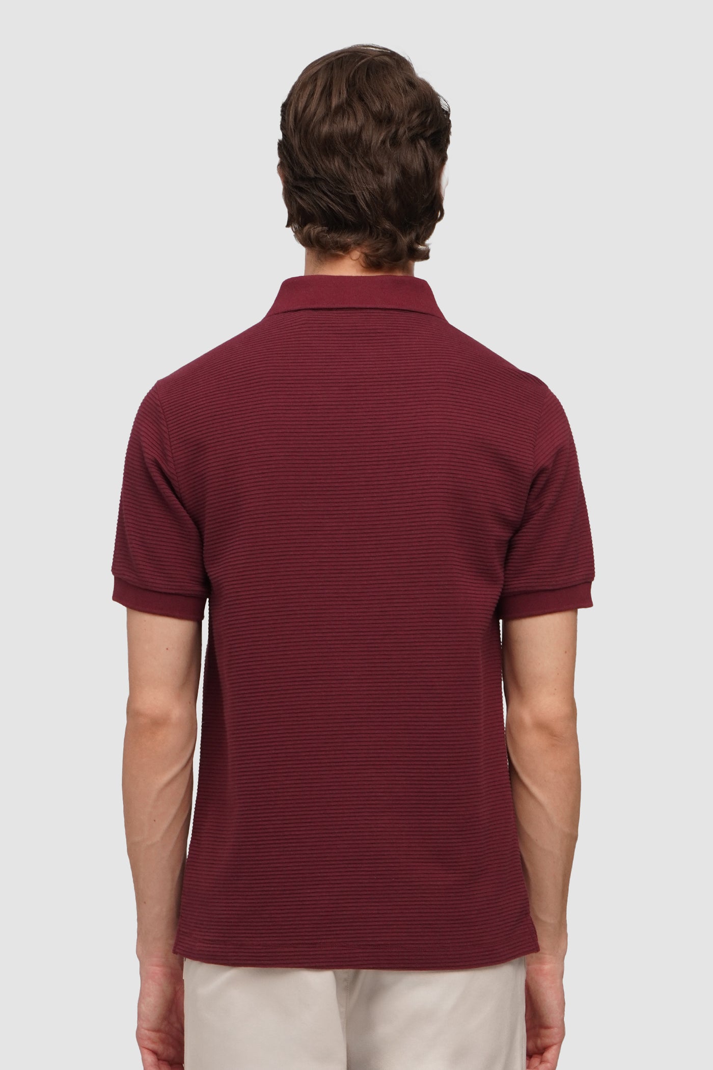 O.O.O. Textured Polo Shirt