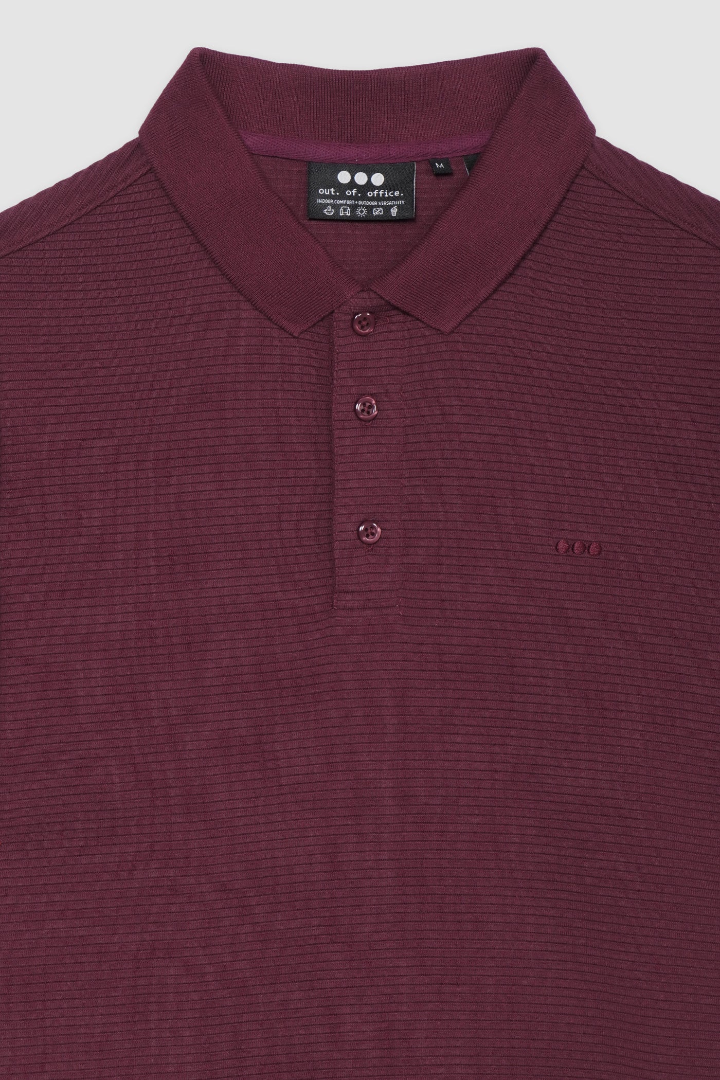 O.O.O. Textured Polo Shirt