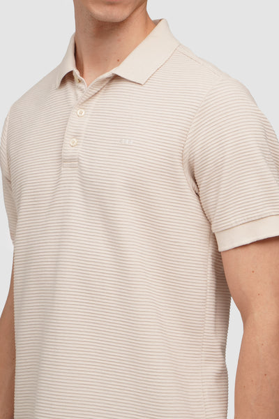 O.O.O. Textured Polo Shirt