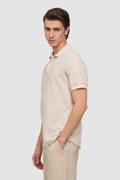 O.O.O. Textured Polo Shirt