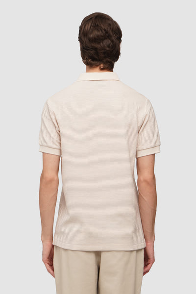 O.O.O. Textured Polo Shirt