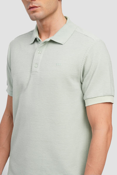 O.O.O. Textured Polo Shirt