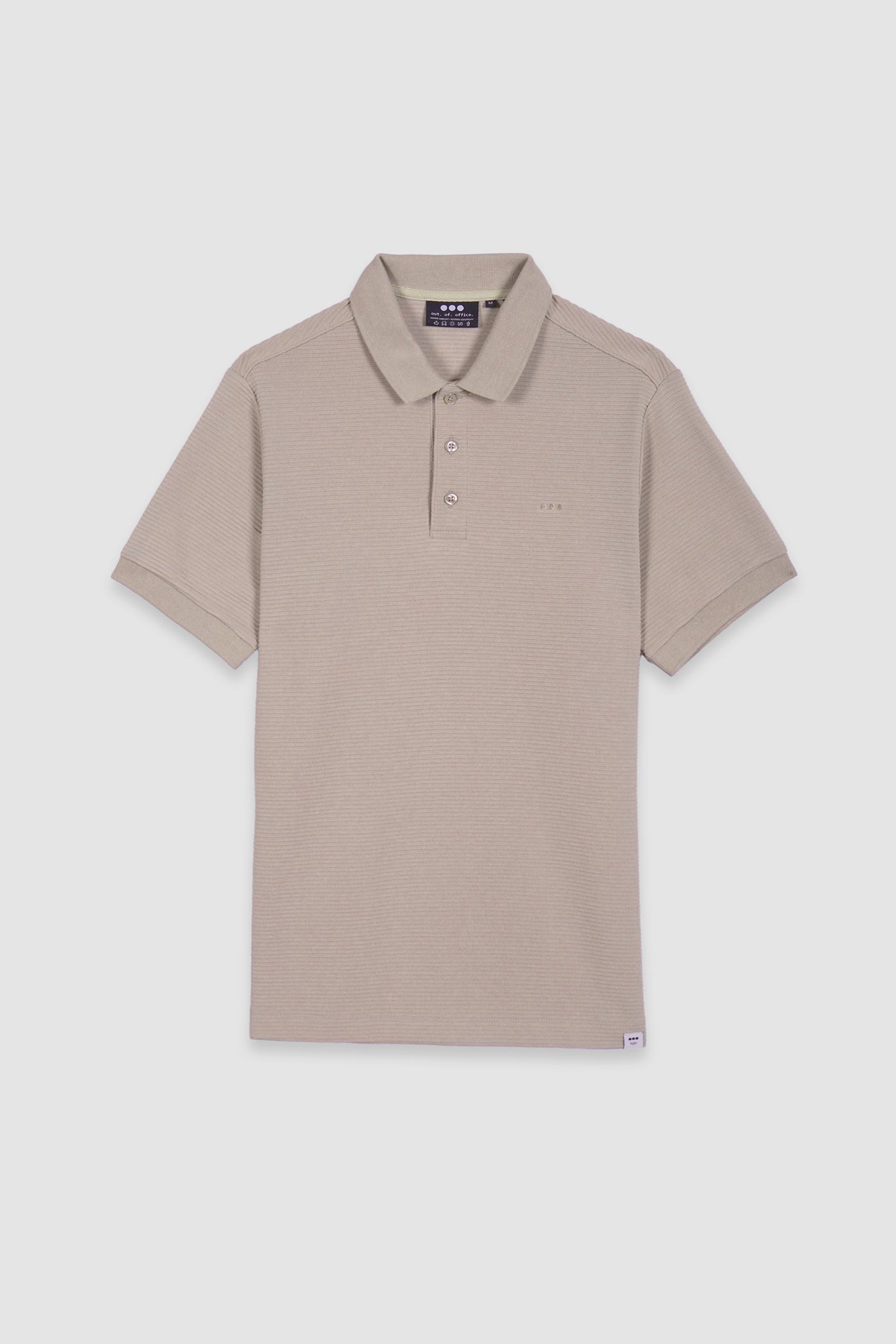 O.O.O. Textured Polo Shirt