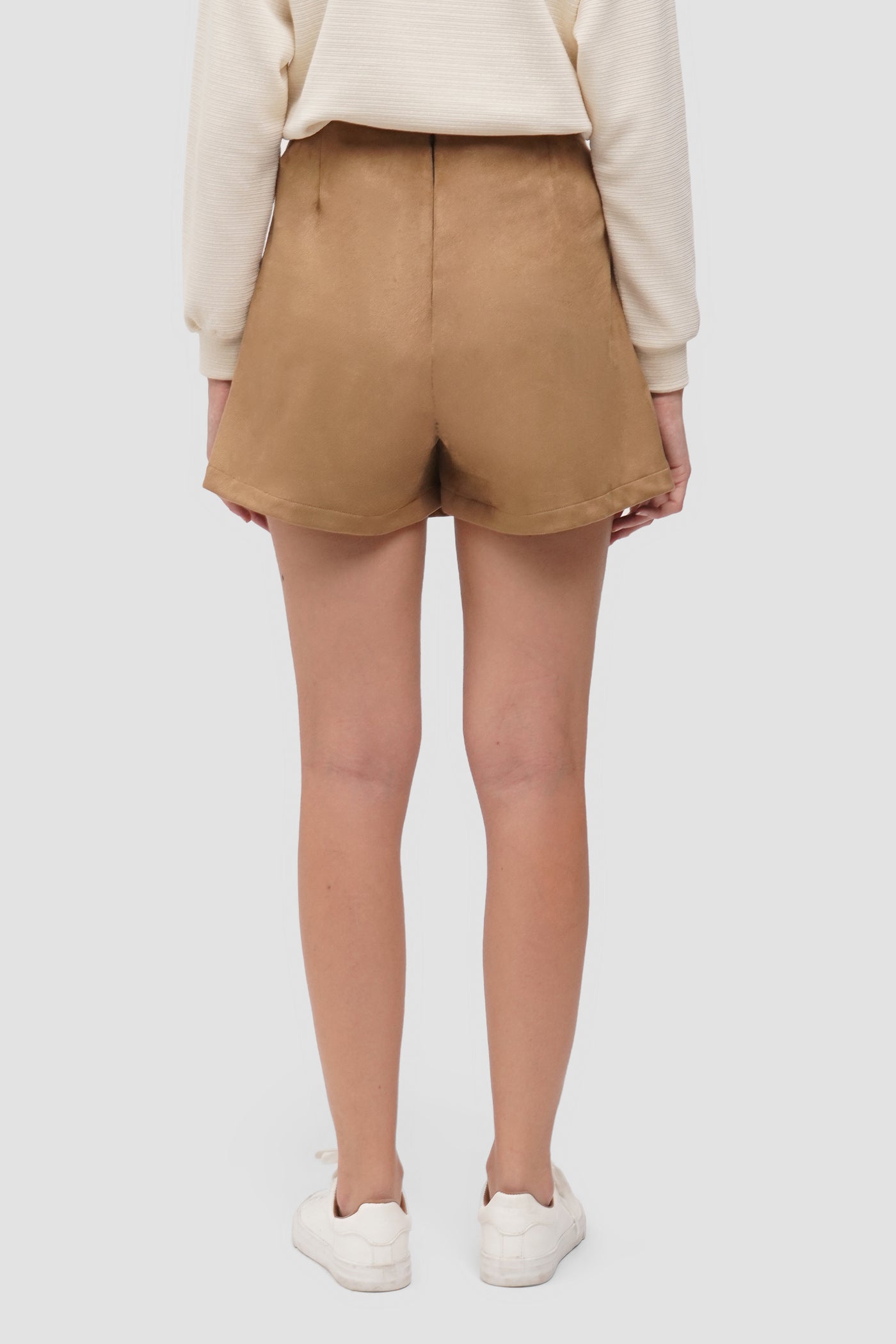 Suede Skort