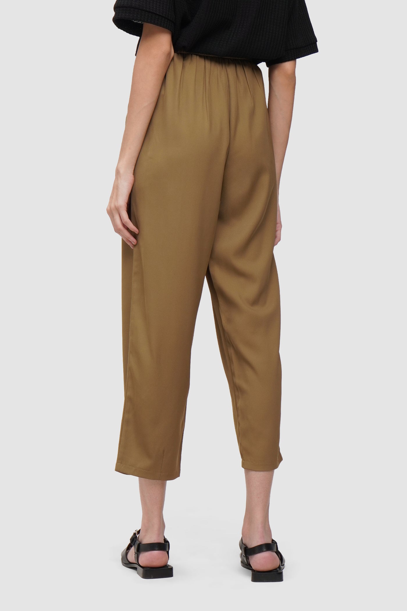 Trousers With Elastic Waistband