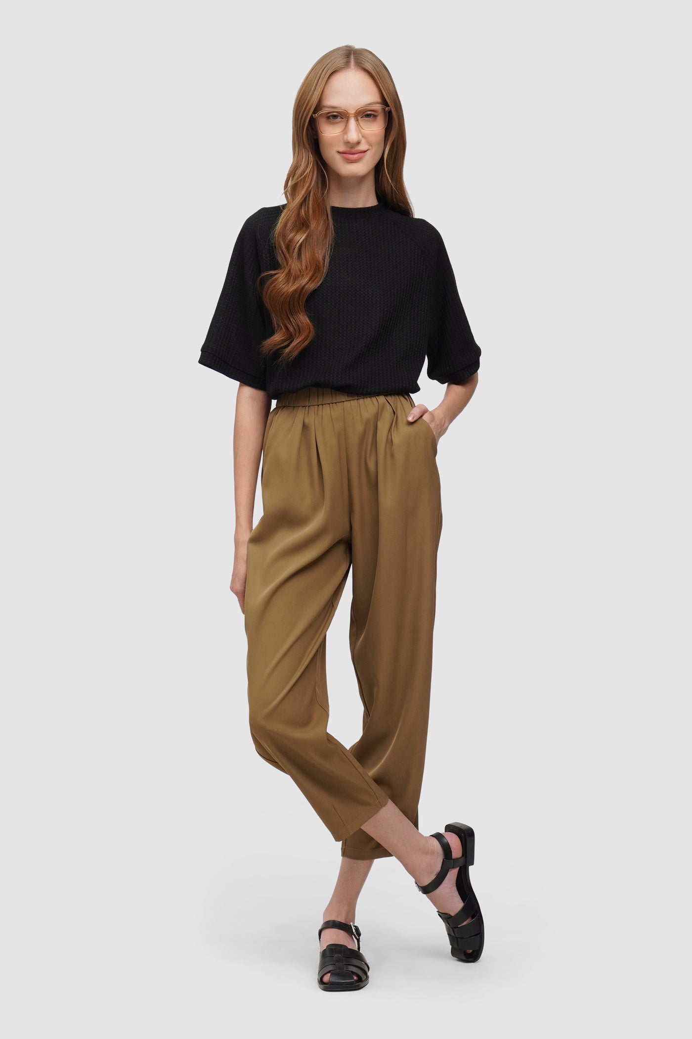 Trousers With Elastic Waistband