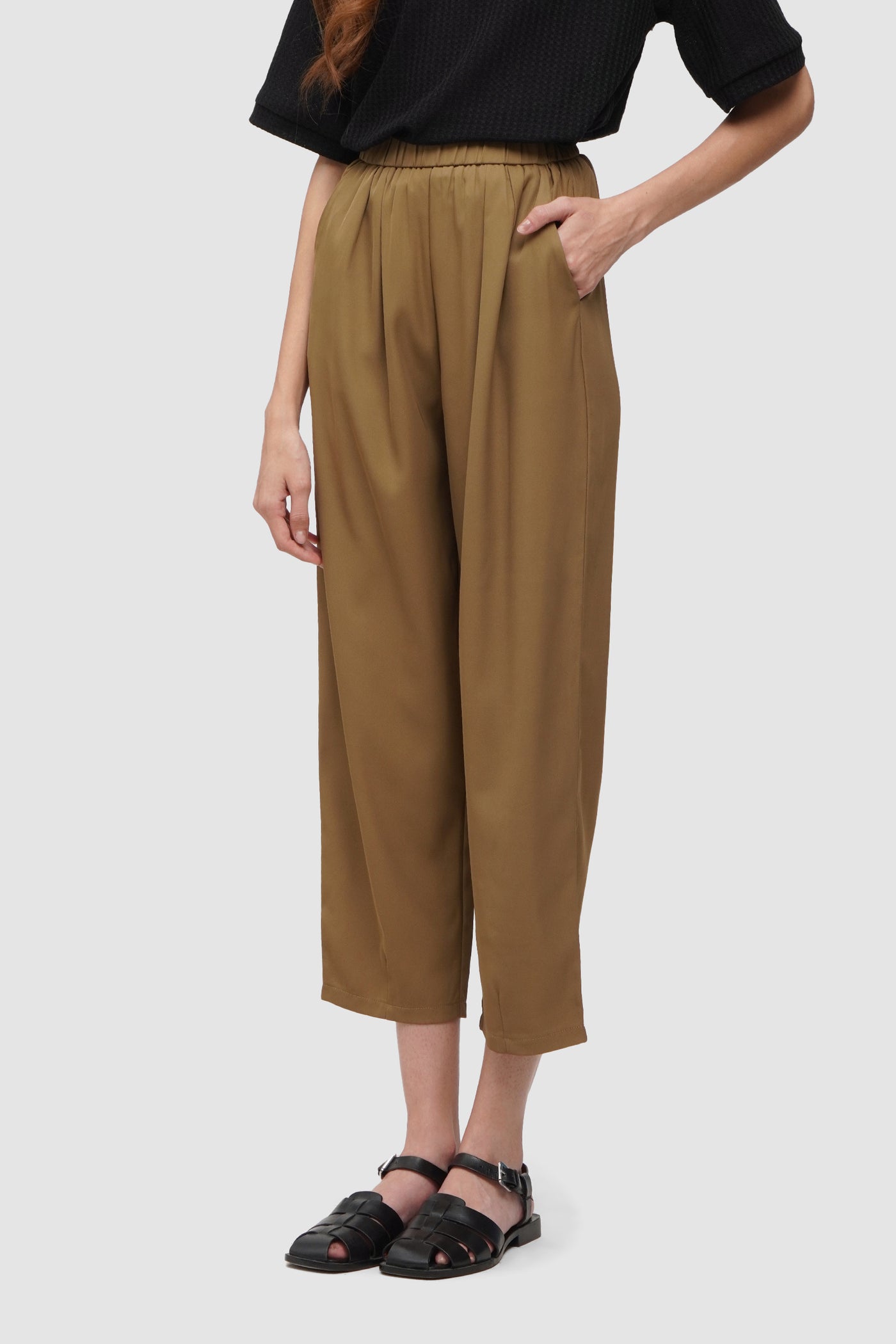 Trousers With Elastic Waistband