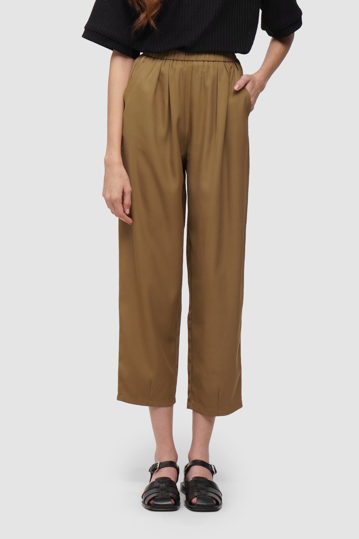 Trousers With Elastic Waistband