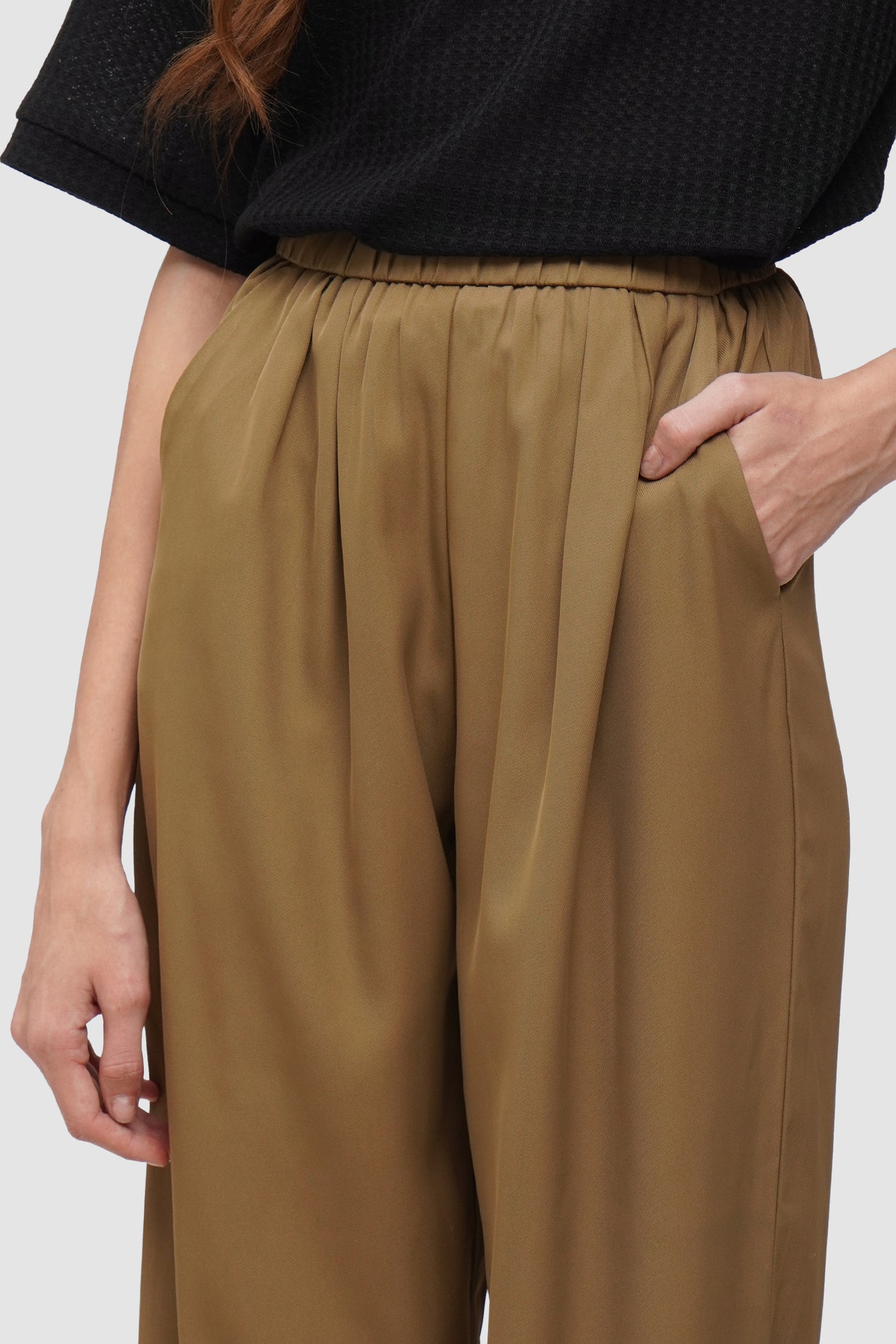 Trousers With Elastic Waistband