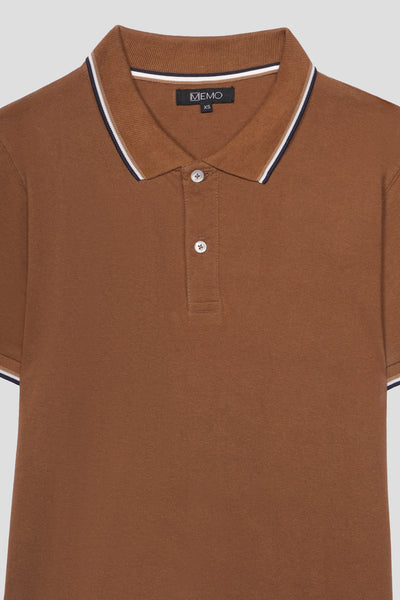 Men's Slim Fit Polo With Tipping