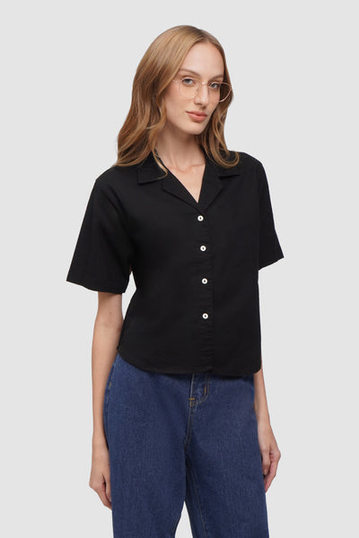 Curved Hem Shirt