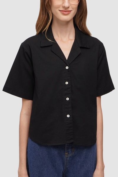 Curved Hem Shirt