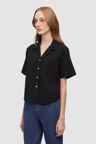 Curved Hem Shirt