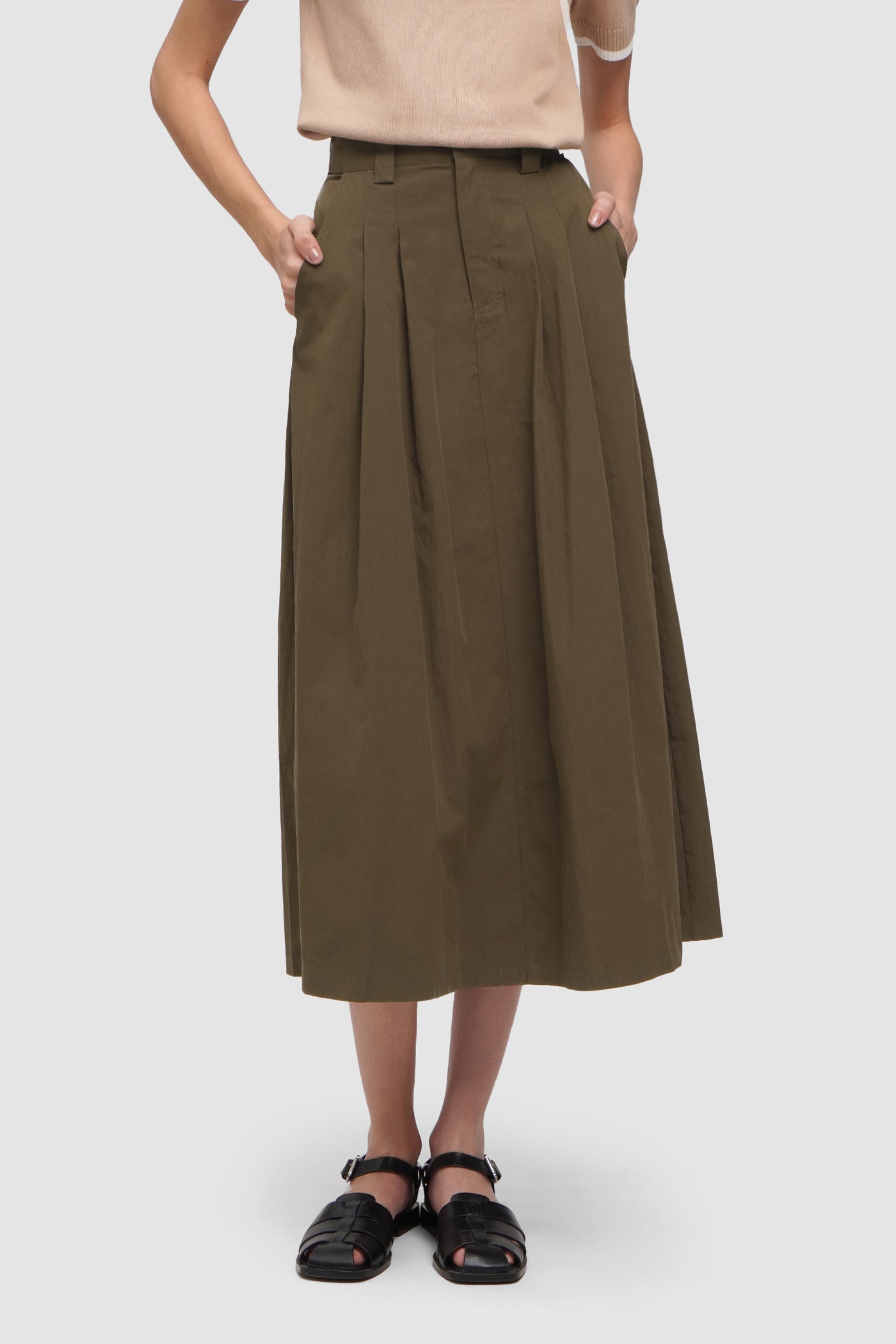 A-Line Skirt with Pockets