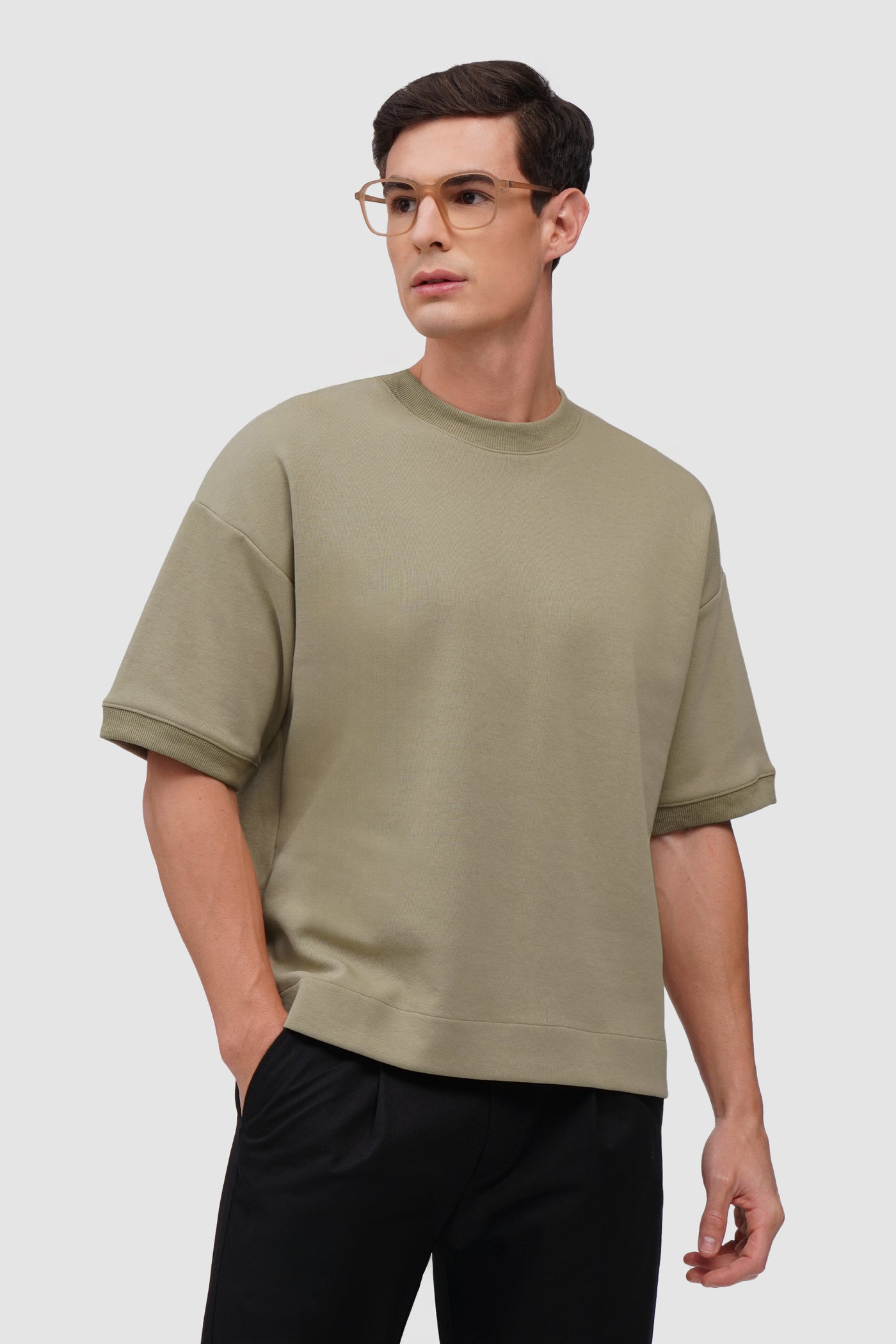 Regular Knit T-Shirt