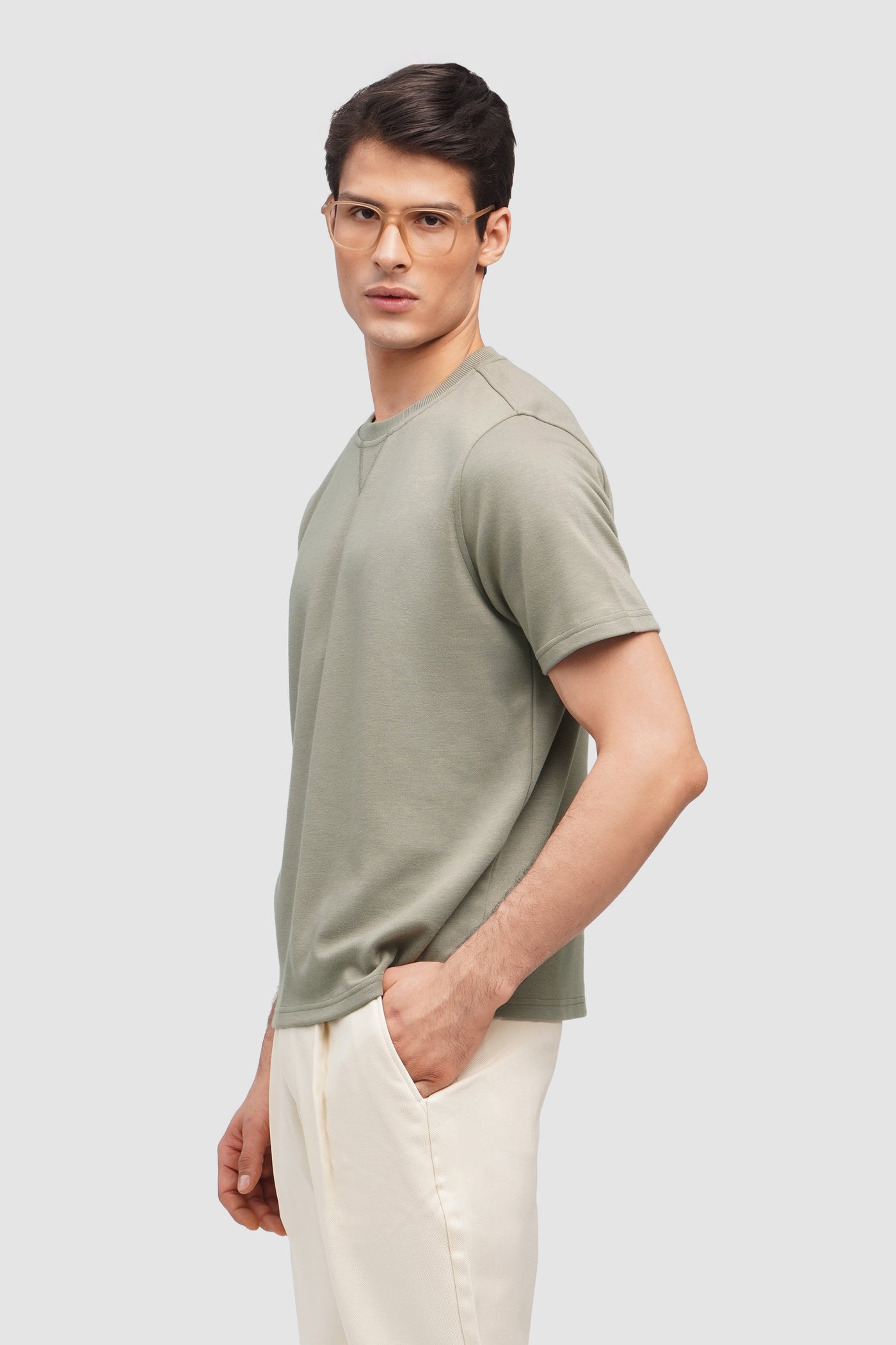 Boxy Interlock T-Shirt