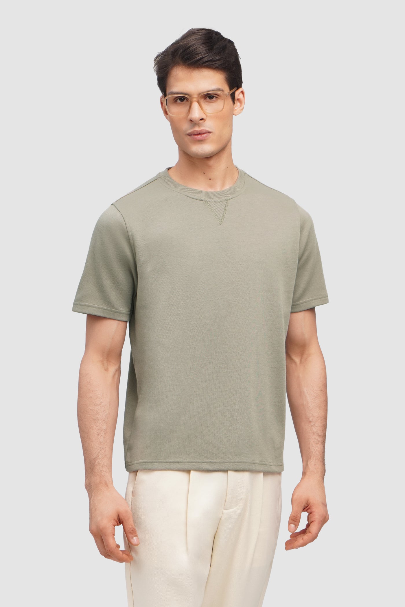 Boxy Interlock T-Shirt