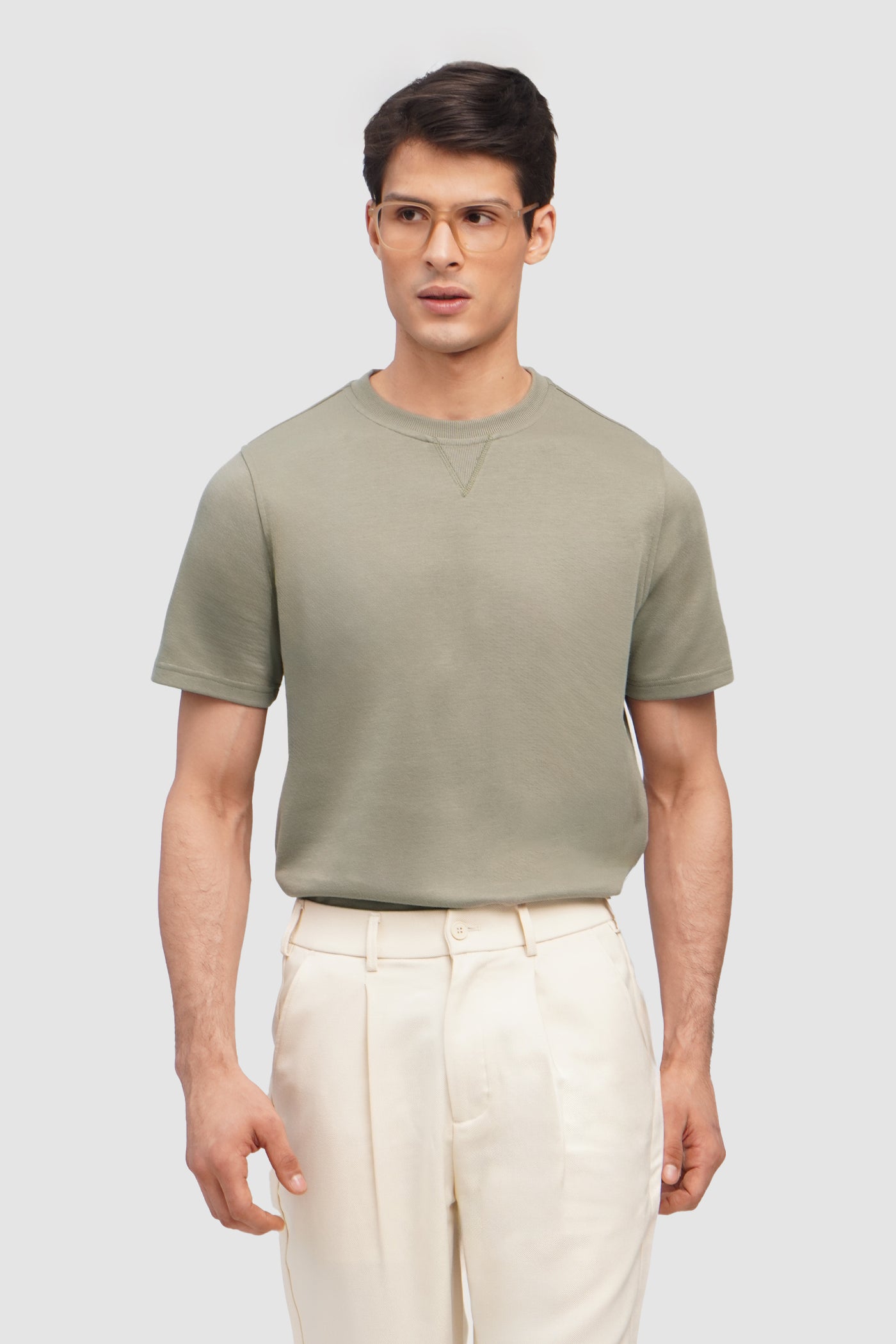 Boxy Interlock T-Shirt