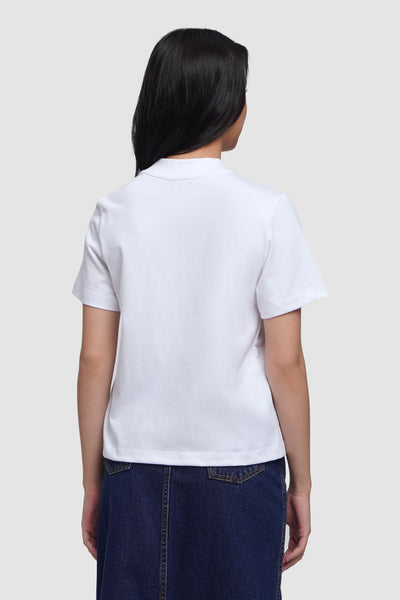 Mock Neck Tee