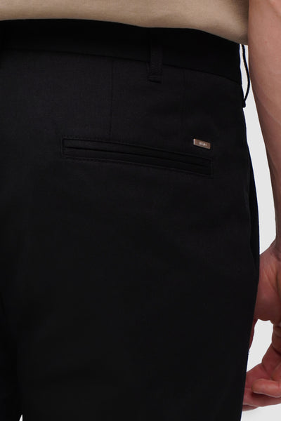 Straight Fit Chinos with Pleats