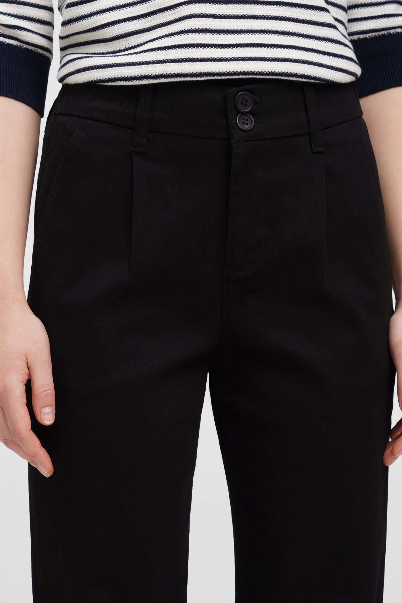 O.O.O. Stretch High Waist Trousers