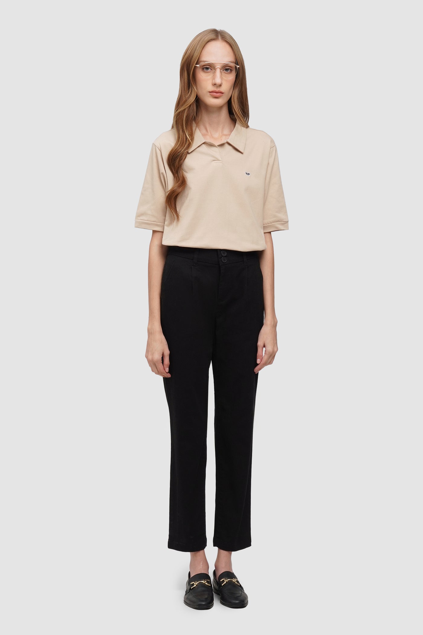 O.O.O. Stretch High Waist Trousers