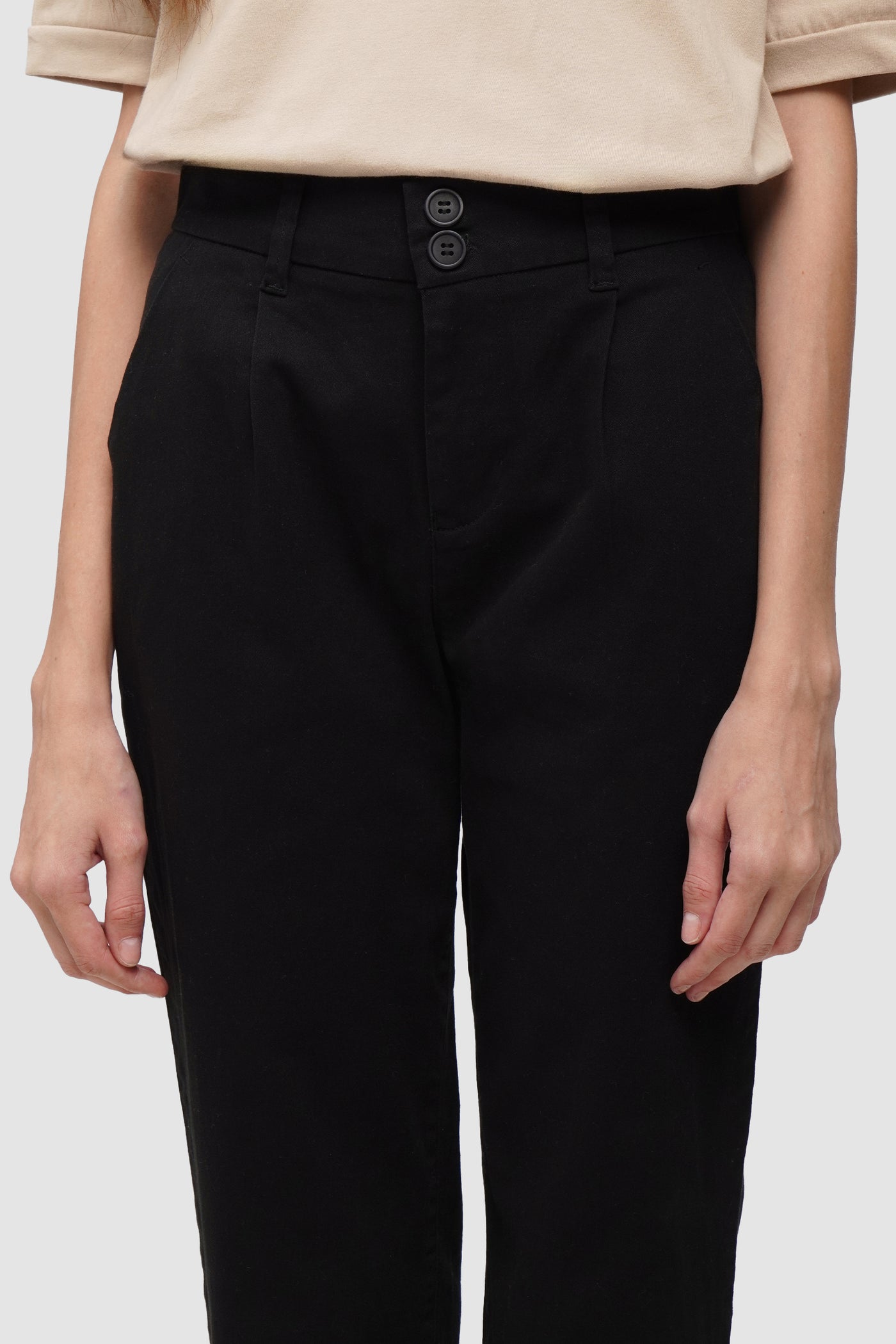 O.O.O. Stretch High Waist Trousers