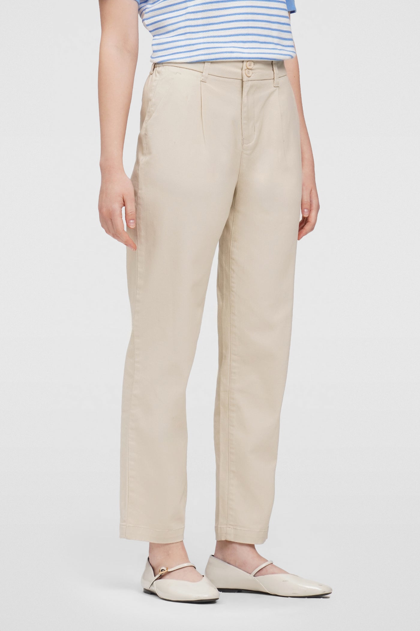 O.O.O. Stretch High Waist Trousers