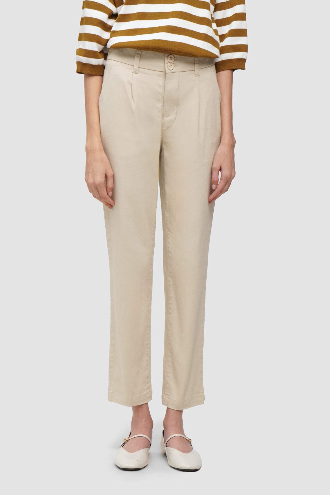 O.O.O. Stretch High Waist Trousers