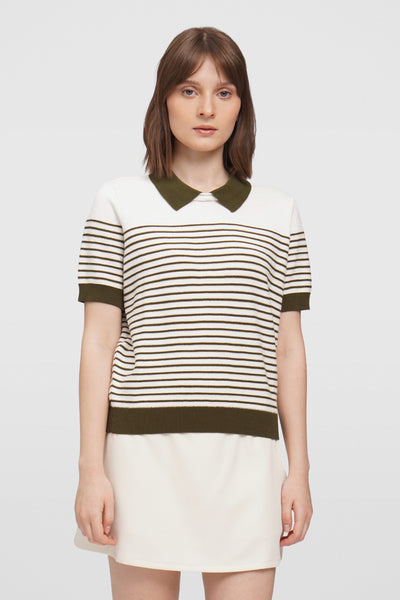 Striped Polo