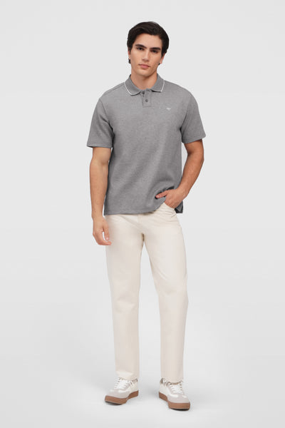 Regular Fit Polo With Contrast Tipping