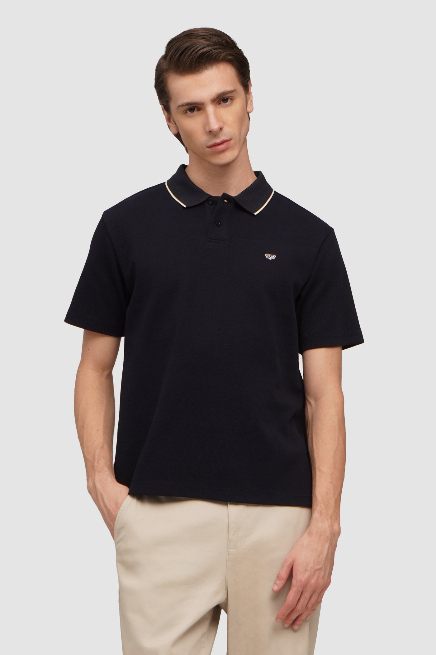 Regular Fit Polo With Contrast Tipping