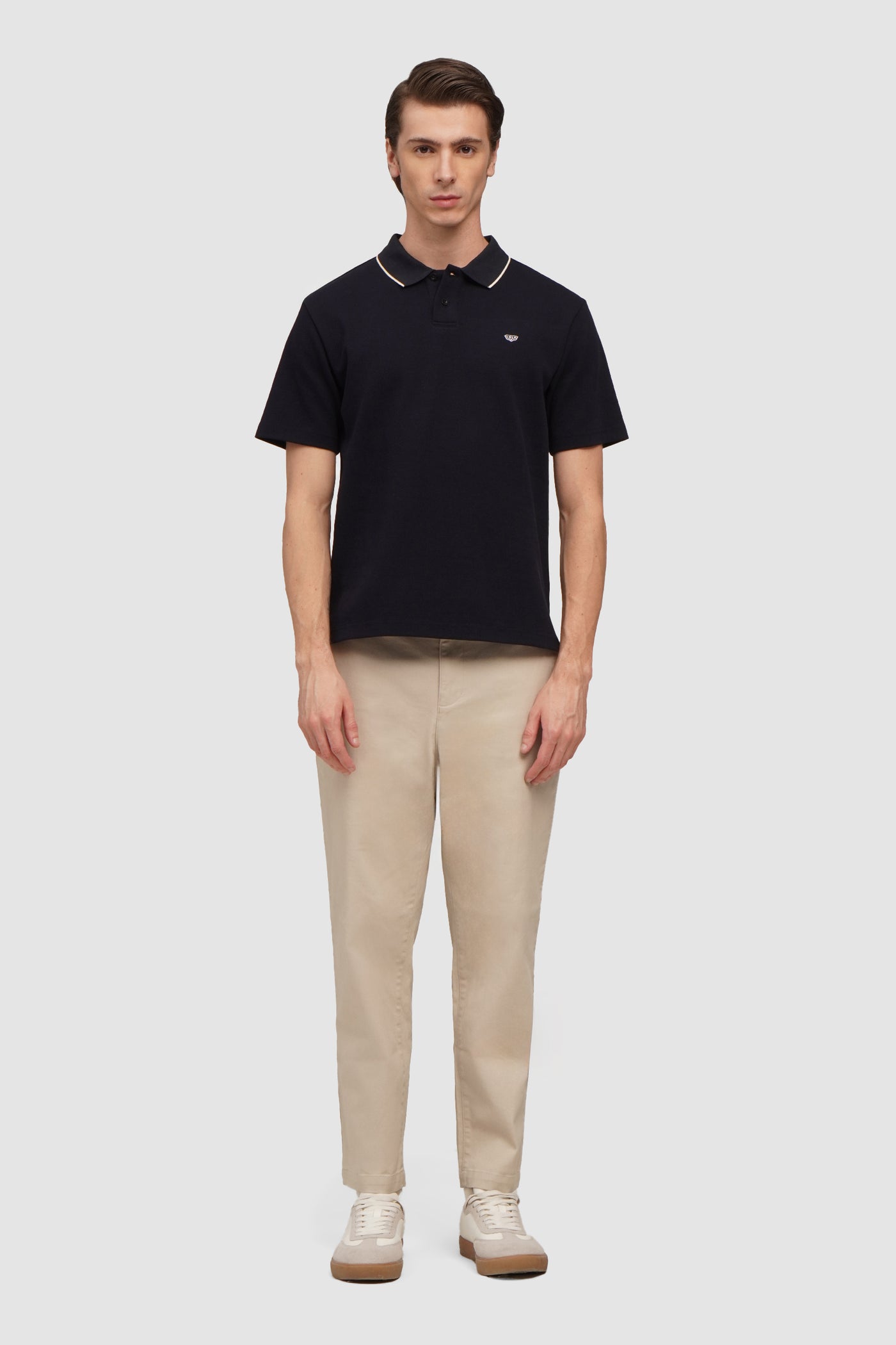 Regular Fit Polo With Contrast Tipping