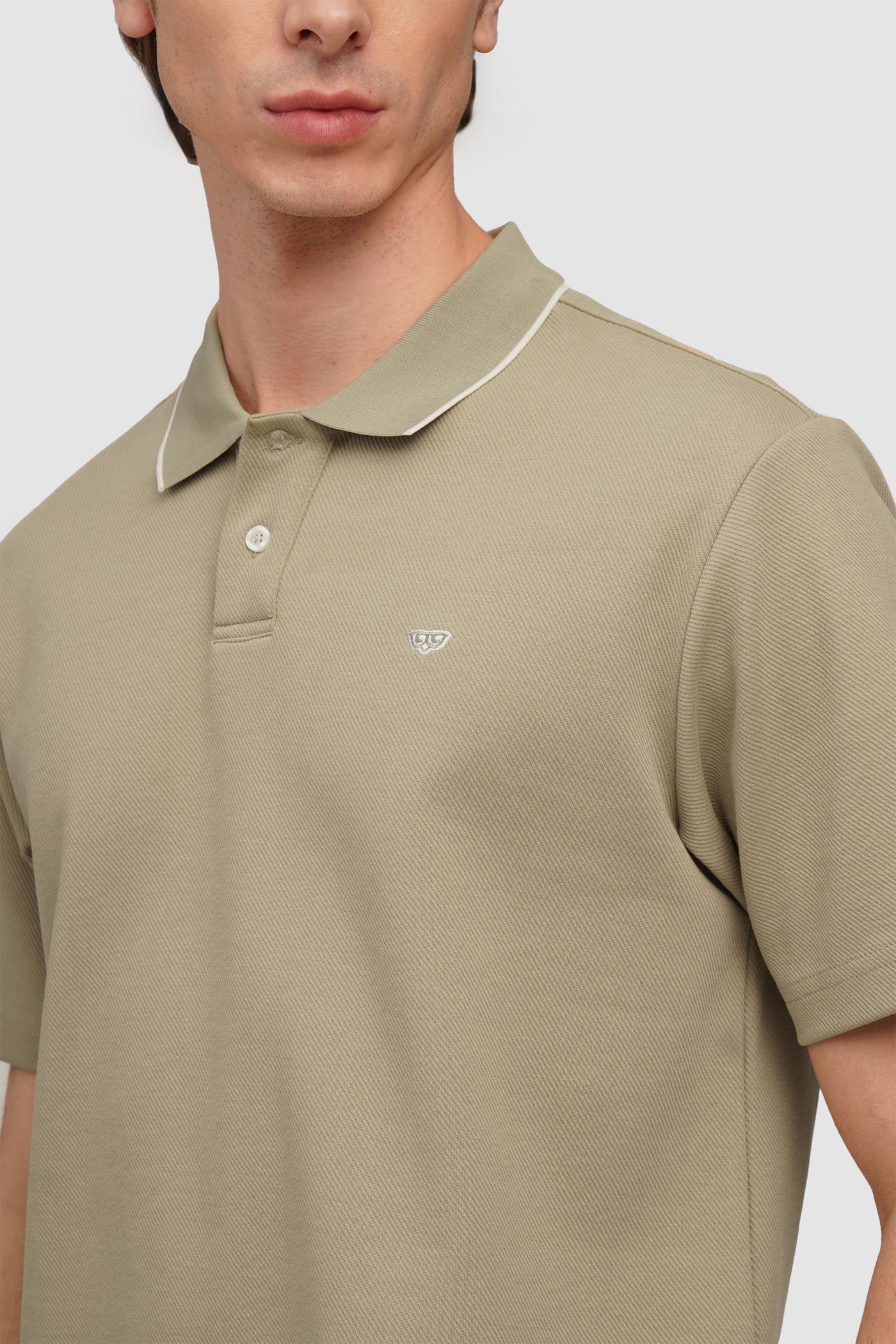 Regular Fit Polo With Contrast Tipping