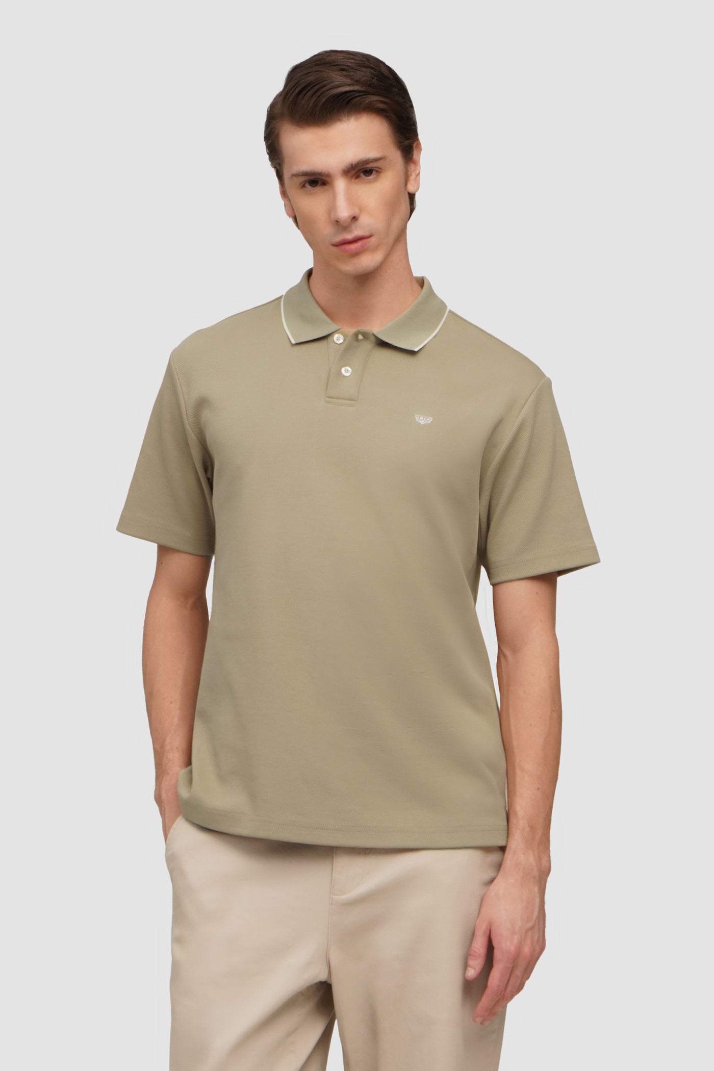 Regular Fit Polo With Contrast Tipping