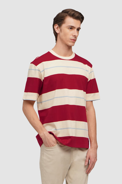 Regular Fit Ringer Striped T-Shirt