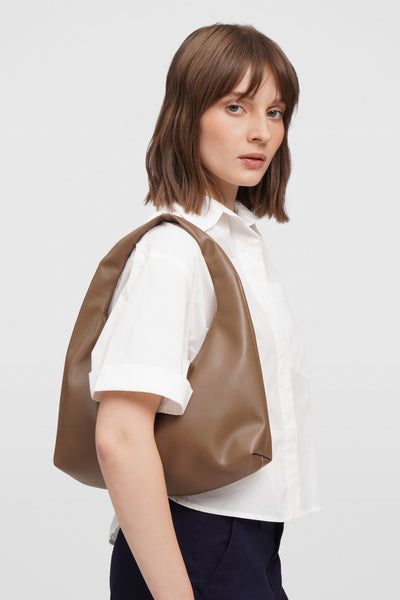 Vegan Leather Hobo Bag