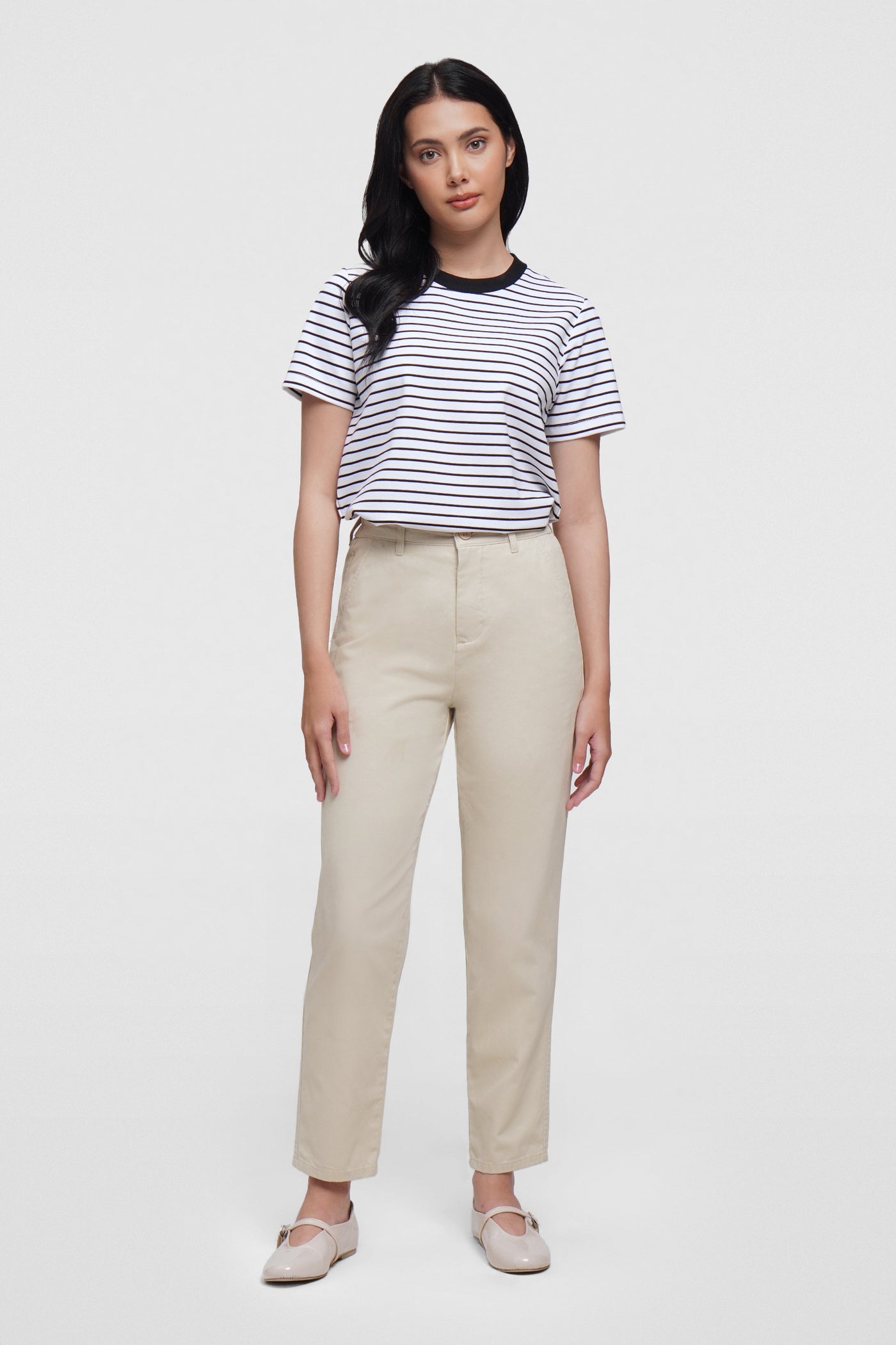 Striped Ringer Tee