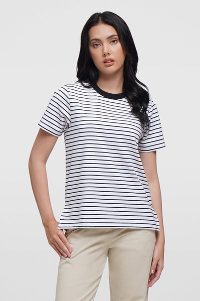 Striped Ringer Tee