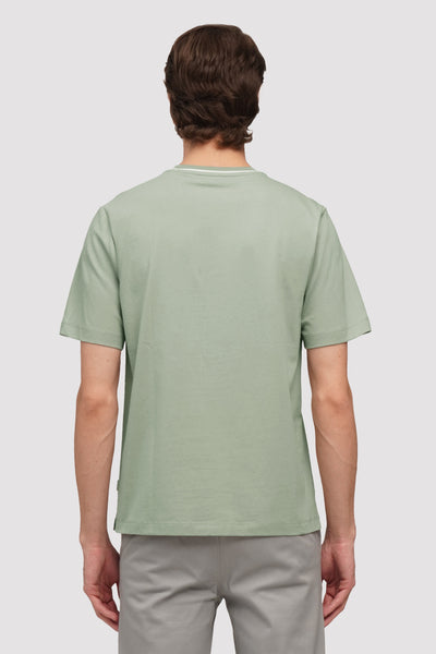 T-Shirt With Contrast Piping